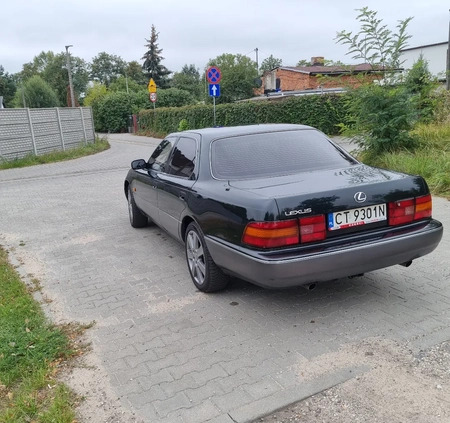 Lexus LS cena 39900 przebieg: 305000, rok produkcji 1992 z Toruń małe 121